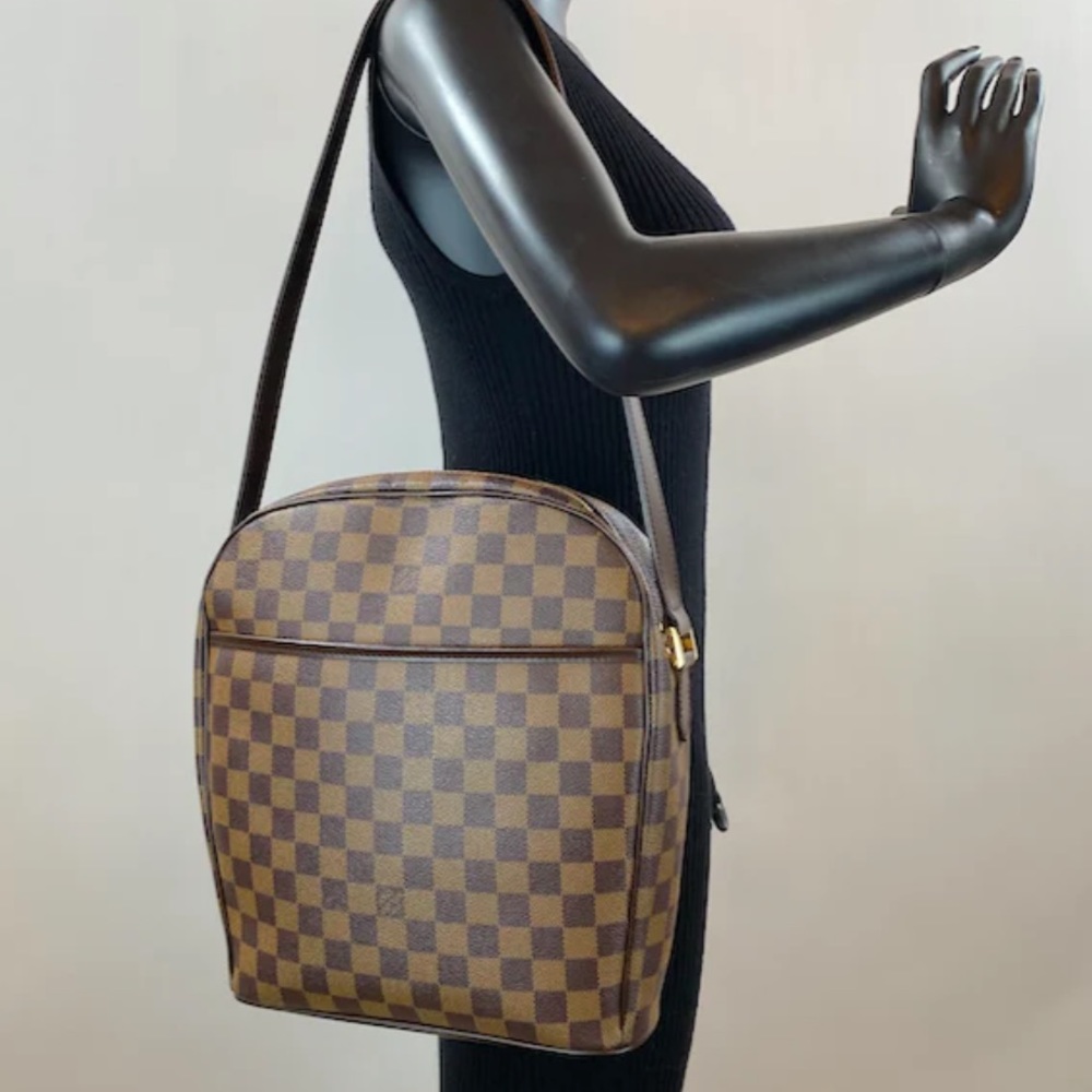 LOUIS VUITTON IPANEMA GM…100% AUTHENTIC..PERFECT CONDITION…DAMIER EBENE PATTERN